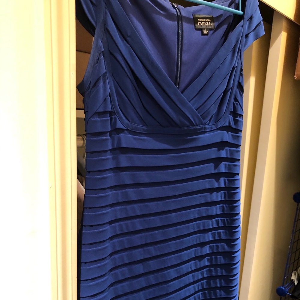 Blue dress